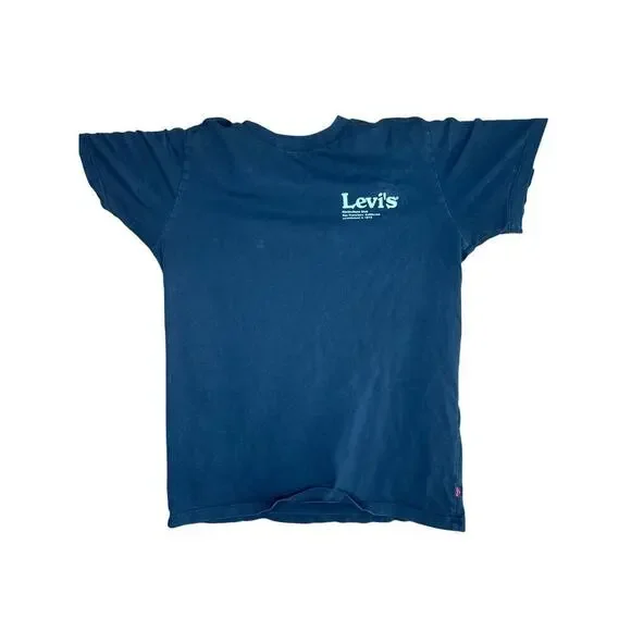 Levi’s Horticulture Club Graphic Tee Men’s XS Black Plants Shirt Standard Fit - Picture 3 of 10